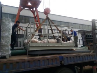 Delivery of ton package scale in Jianping County, Chaoyang, Liaoning Province