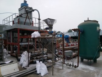 Warmly celebrate the successful experiment of Lime Powder Pneumatic conveying system in Zao