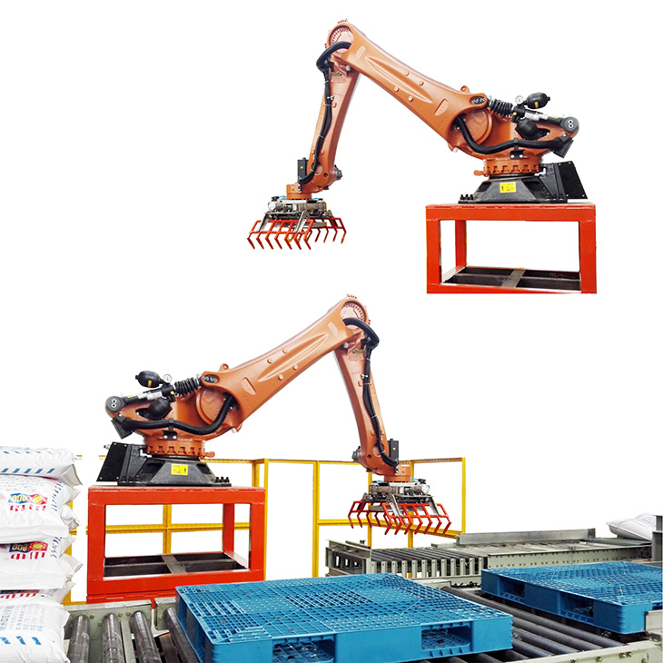 Robot palletizeing machine